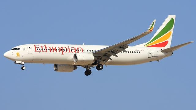 ET-ANZ:Boeing 737-800:Ethiopian Airlines